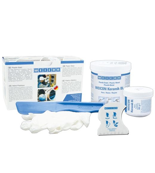WEICON Plastik-Stahl 0,5 kg Keramik BL
