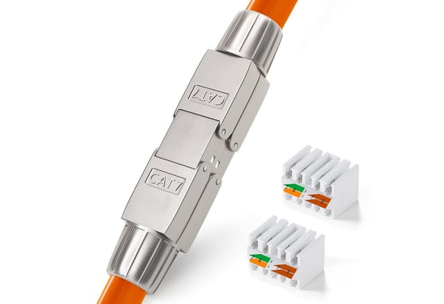 hb-digital Netzwerkkabel Verbinder CAT 7 LSA Adapter werkzeuglos
