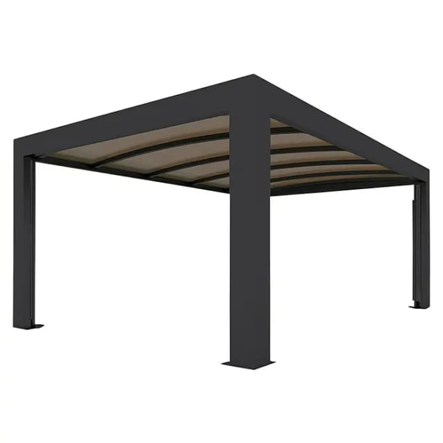Allview ApS CUBUS Einzelcarport - Grauschwarz RAL 7021