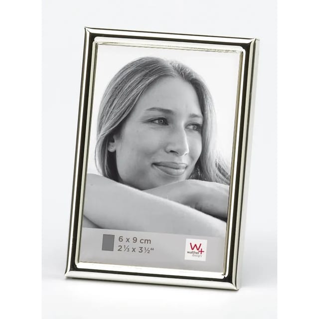 walther design Chloe Portrait Bilderrahmen 6X9 cm Silber