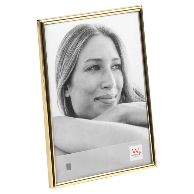 walther design Chloe Portrait Bilderrahmen 15X20 Gold