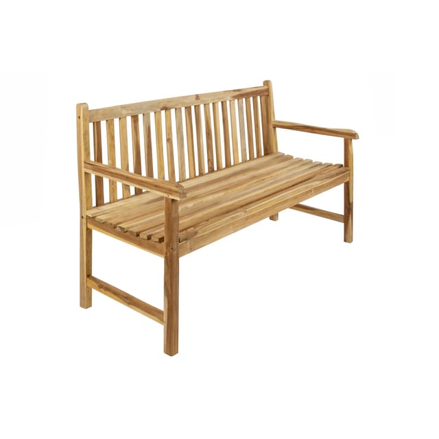 SAM Gartenbank 3-Sitzer Teakholz 150 cm CARACAS