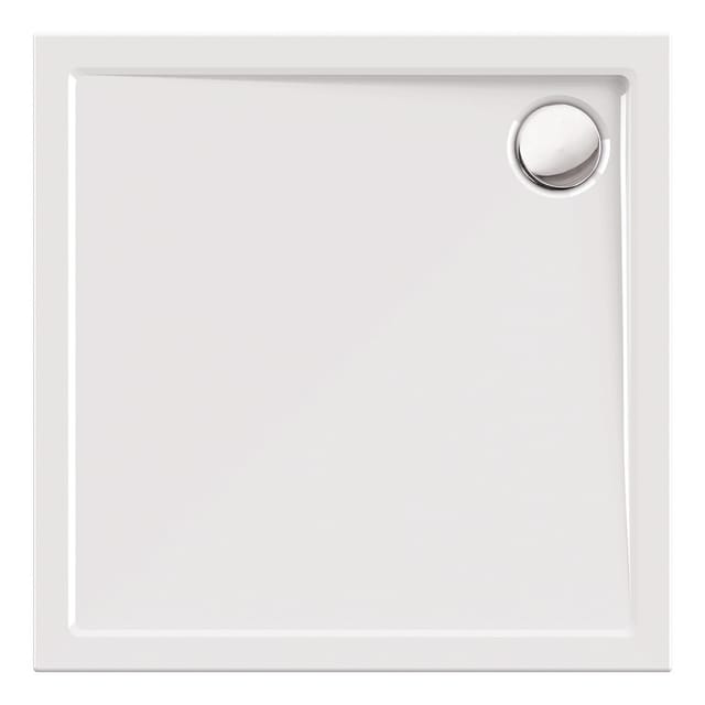 Calmwaters Quadrat-Duschwanne Modern Select 80x80x2,5 cm Acryl 01SL2983
