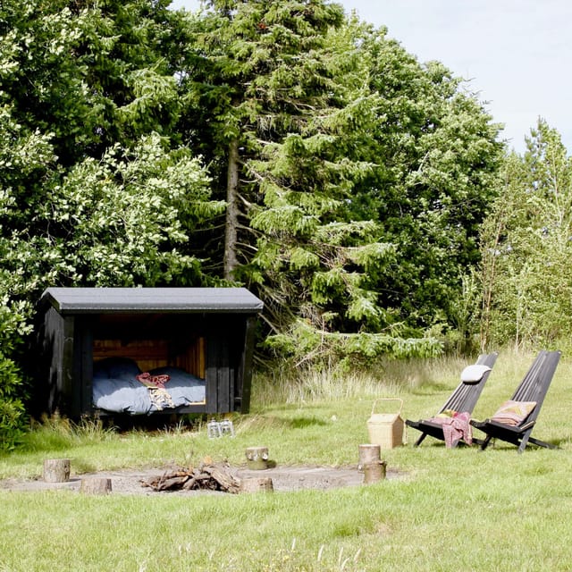 Plus A/S Shelter - unbehandeltes Holz
