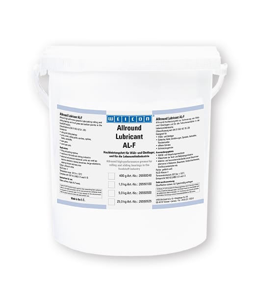 WEICON Allround-Lubricant 5 kg AL-F 5000, Hochleistungsfett