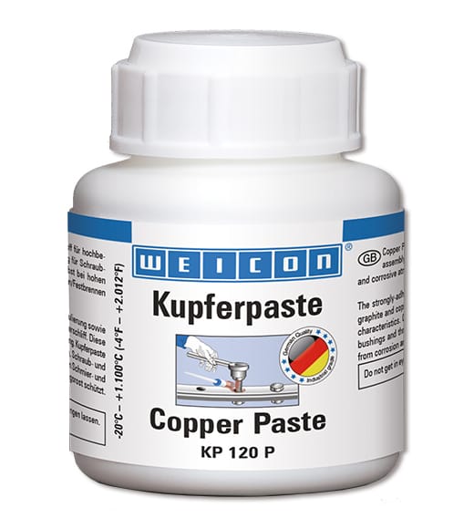 WEICON Kupferpaste KP 120 P 120 g, Pinseldose
