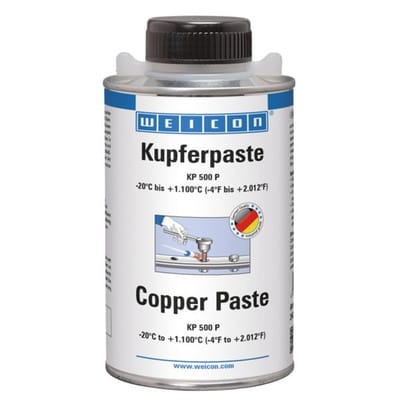 WEICON Kupferpaste KP 500 P 500 g, Pinseldose