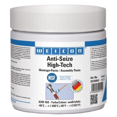 WEICON Anti-Seize ASW 450 450 g, High-Tech Montagepaste