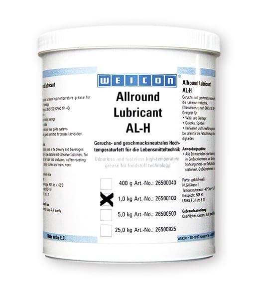 WEICON Allround-Lubricant 1 kg AL-H 1000, Lebensmittelfett
