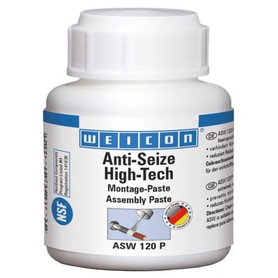 WEICON ASW 120 P 120 g Anti-Seize High-Tech Montagepaste