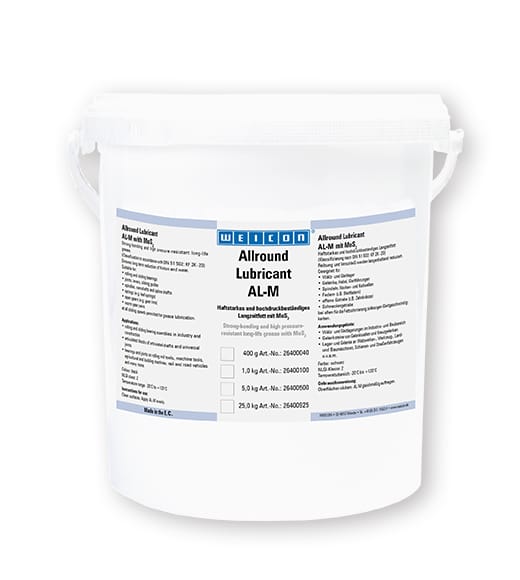 WEICON Allround-Lubricant 5 kg AL-M 5000 Langzeitfett m.MoS2