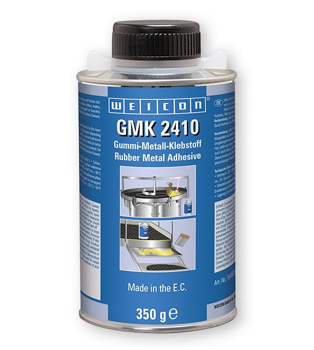 WEICON GMK 2410 Pinseldose 350 g, Gummi-Metall-Klebstoff