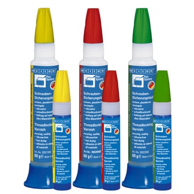 WEICON Schrauben-Sicherungs-,ack 60 g, Gelb