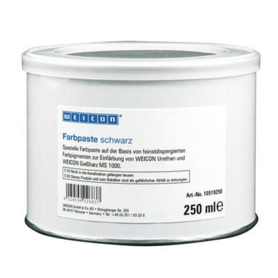 WEICON Farbpaste 250 g Schwarz