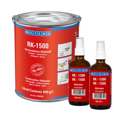 WEICON RK-1500 Konstruktions- Klebstoff + Aktivator 1 kg