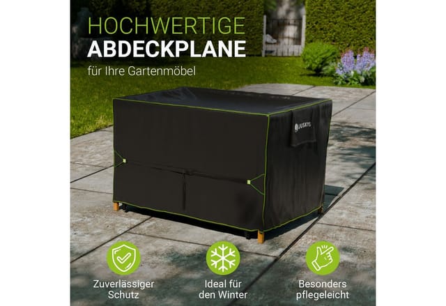 Juskys Gartenmöbel Abdeckung CoverSafe Pro 120 x 90 x 75 cm