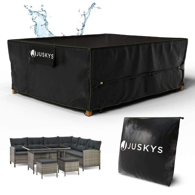 Juskys Gartenmöbel Abdeckung CoverSafe Pro 250 x 210 x 90 cm