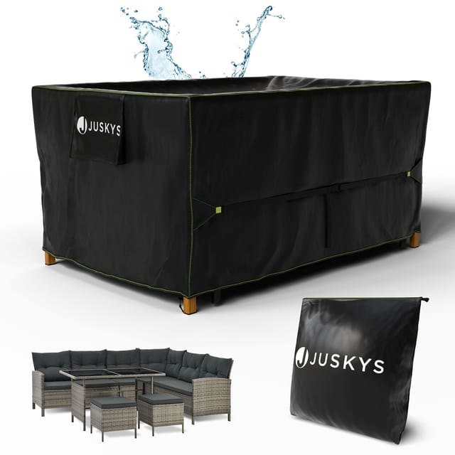 Juskys Gartenmöbel Abdeckung CoverSafe Pro 160 x 100 x 75 cm