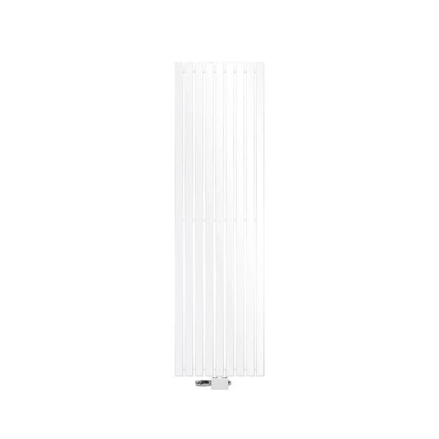 LuxeBath Stella Paneelheizkörper 480x1600 mm Weiß Thermostat Eckform
