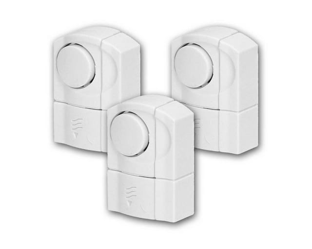 Virone 3er Set Mini-Alarm Für TürFenster Magnetkontakte