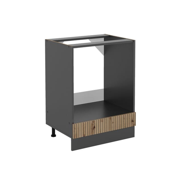 Vicco Herdumbauschrank R-Line Artisan-Eiche/Anthrazit 60 cm ohne Arbeitsplatte