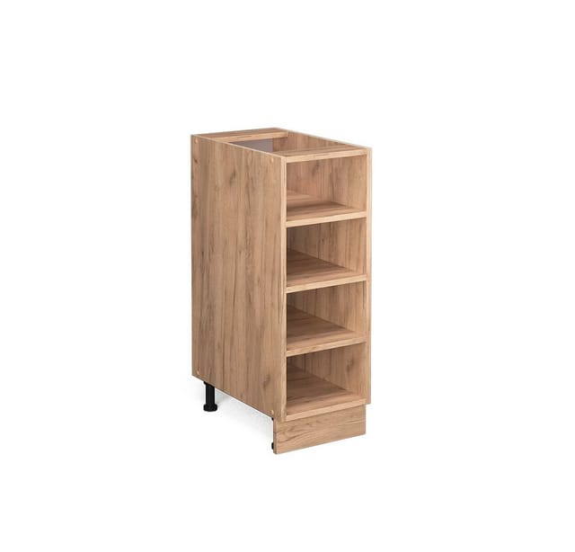 Vicco Küchenregal Fame-Line Goldkraft Eiche/Goldkraft Eiche 30 cm ohne Arbeitsplatte