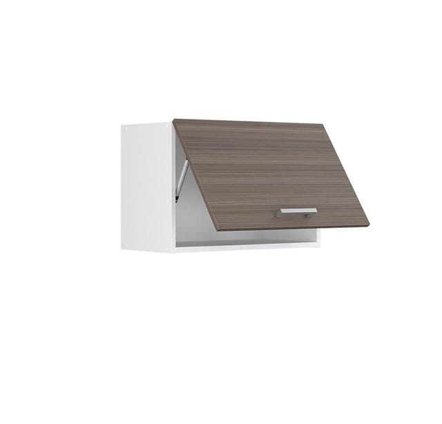 Vicco Hängeschrank R-Line Hängender Küchenschrank Grau/Weiß 60 cm Flach