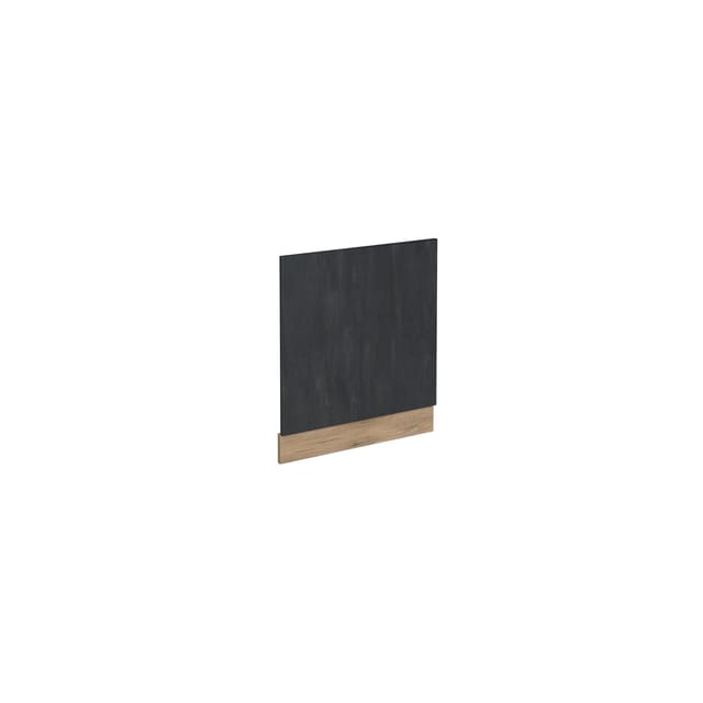 Vicco Frontblende R-Line Schwarz Beton/Goldkraft Eiche 60 cm ohne Arbeitsplatte