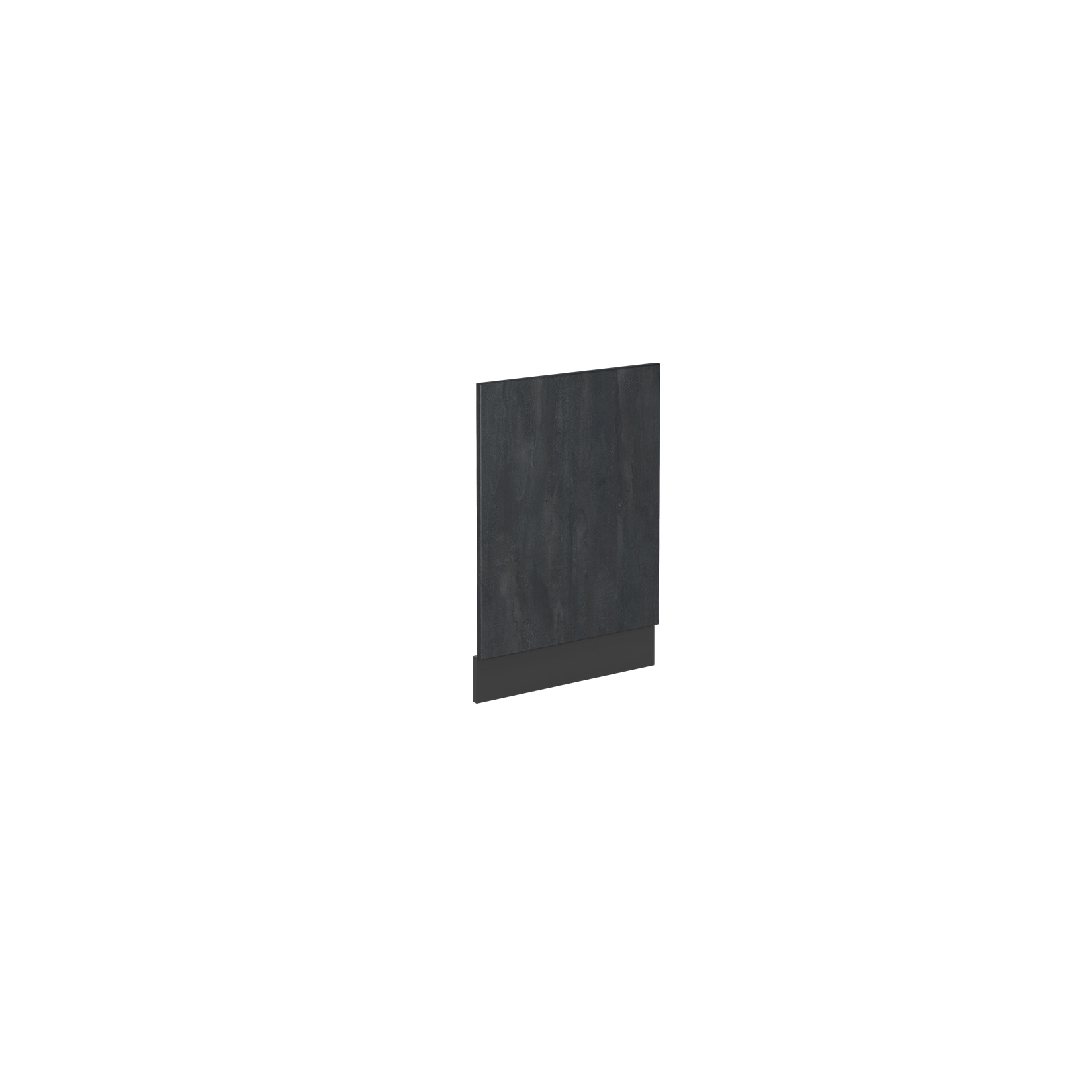 Vicco Frontblende R-Line Schwarz Beton/Anthrazit 45 cm ohne Arbeitsplatte