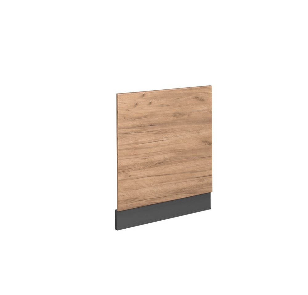 Vicco Frontblende Fame-Line Goldkraft Eiche/Anthrazit 60 cm ohne Arbeitsplatte Bild 4