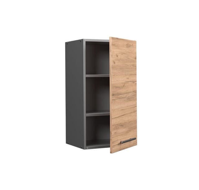Vicco Hängeschrank Fame-Line Hängender Küchenschrank Goldkraft Eiche/Anthrazit 40 cm