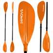 24MOVE Doppelpaddel Aluminium Paddel Stand-Up Paddling Kajak 220CM Verstellbar Koralle Bild 2
