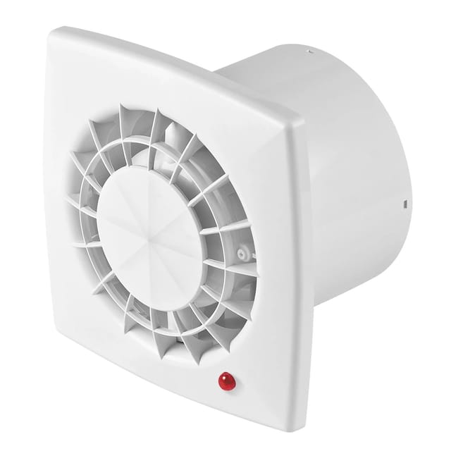 AWENTA Kleinraumventilator Wandventilator Vega 125 H Mit Nachlauf & Hygrostat
