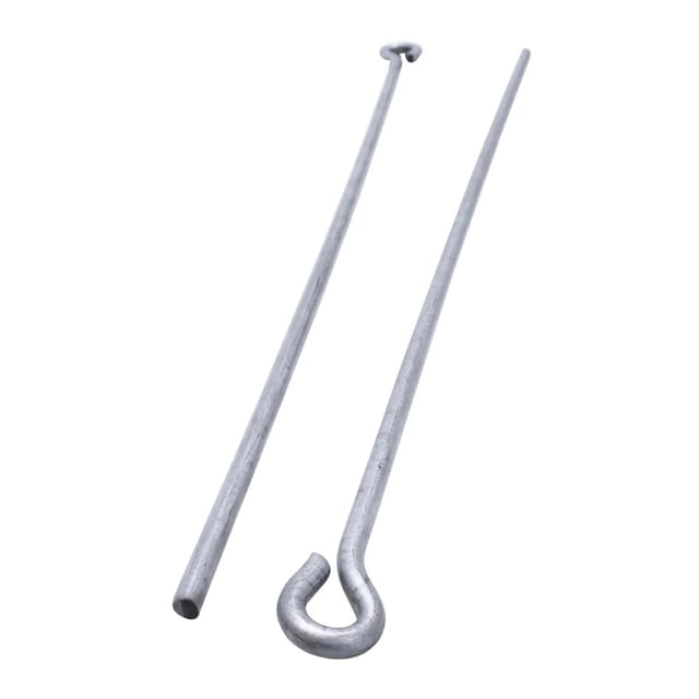 Protektor Abhängedraht mit Ø6mm Öse 250mm Stahl Silber Deckenabhängung