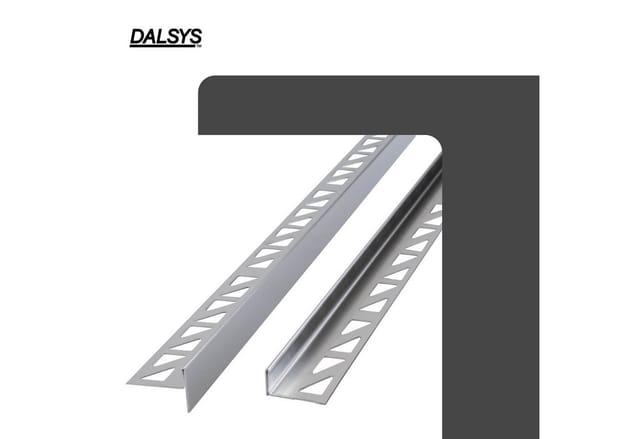 Dalsys Gefällekeil 98cm x 12,5mm Rechts Edelstahl Silber für Begehbare Dusche