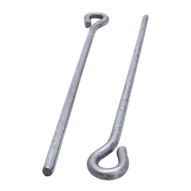 Protektor Abhängedraht mit Ø6mm Öse 125mm Stahl Silber Deckenabhängung