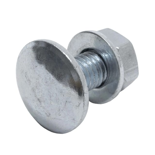Protektor Flachkopfschraube 100x M8 x 20mm SW13 Stahl Silber