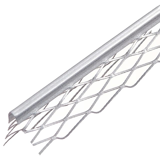 Protektor Kantenprofil 1007 Innenputz 25x 200cm x 10mm Edelstahl Silber