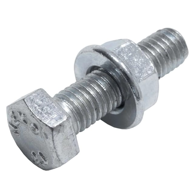 Protektor Sechskantenschraube 100x M8 x 30mm SW13 Stahl Silber