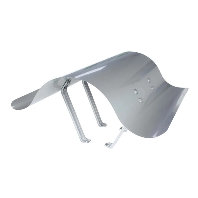 Zambelli Schornsteinabdeckung 46-55cm x 76-85cm Silber Kaminabdeckung
