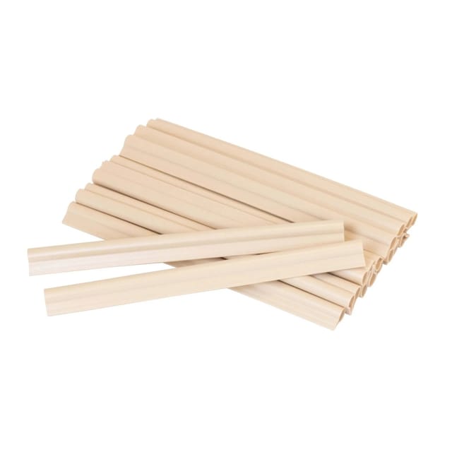 Jardinion Clips Klemmschienen für Sichtschutzstreifen 20x Beige