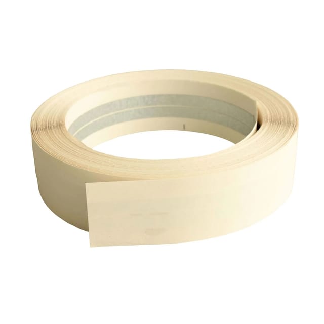 Dalsys Kantenschutz 30m x 5cm Kraftpapier Weiß Eckband Trockenbau