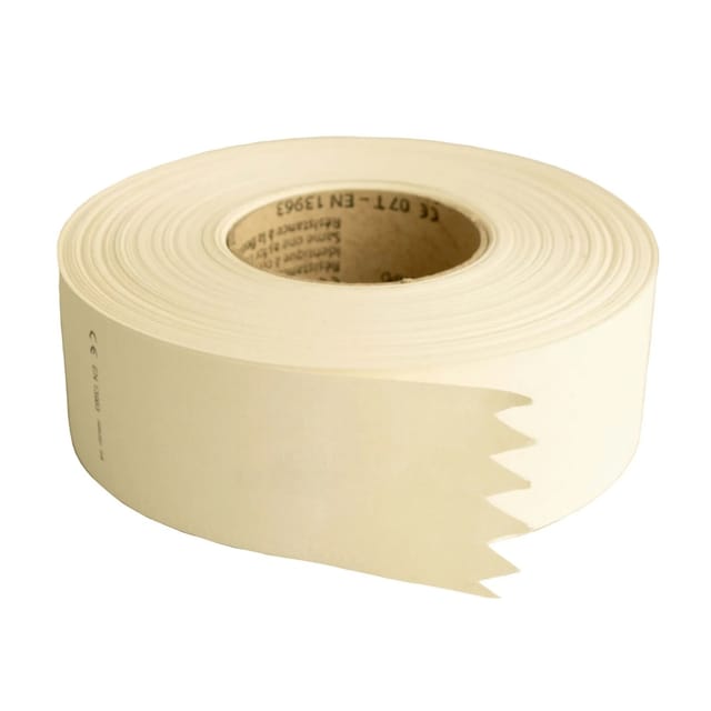 Dalsys Fugendeckstreifen 75m x 5cm Papier Weiß Trockenbau Fugenband