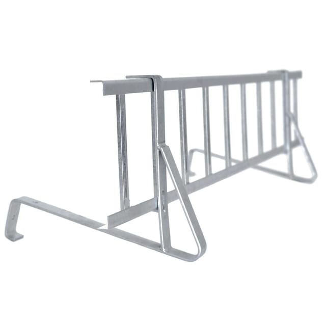 Daprona Schneefanggitter Set 200cm Stahl Silber Schneeschutz Am Dach