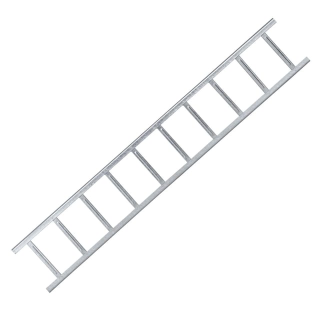 Daprona Schneefanggitter 200cm Stahl Silber Schneeschutz Am Dach