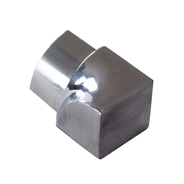 Dalsys Inneneck Fliesenschiene Viertelkreis 12,5mm Edelstahl Poliert