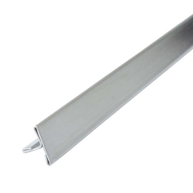 Dalsys Fliesenschiene T-Profil 2,5m x 15mm Edelstahl Gebürstet