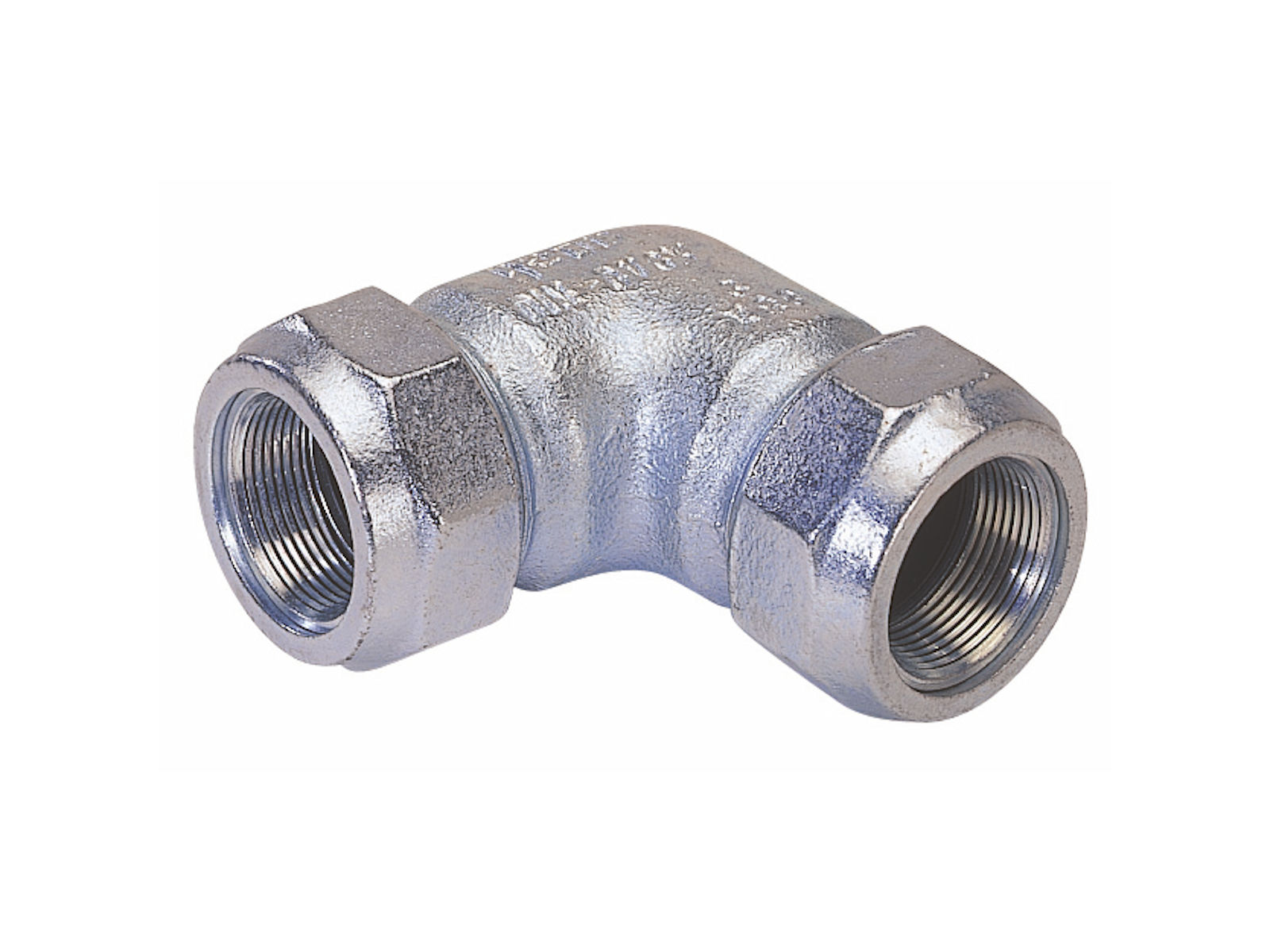 Gebo Klemmverbinder Winkel 1 1/2" 90 Grad, Wo, Für Stahlrohr, Temperguss