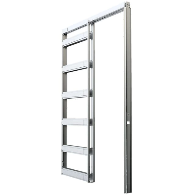 Dalsys Schiebetürsystem CW 75 Einbauelement Verzinkter Stahl Silber