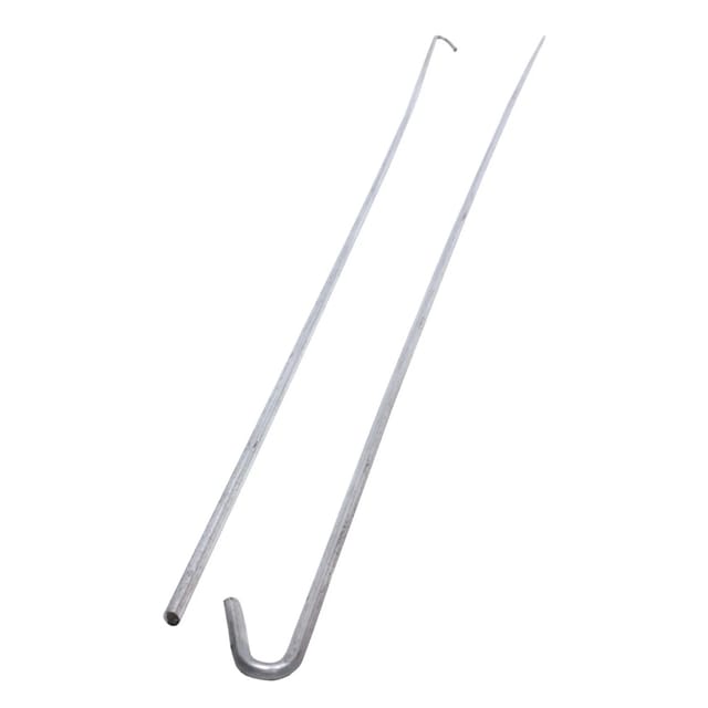 Protektor Abhängedraht mit Haken 750mm Stahl Silber Deckenabhängung